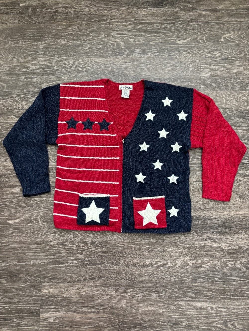 American Flag Sweater